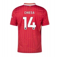 Liverpool Federico Chiesa #14 Replica Home Shirt 2024-25 Short Sleeve